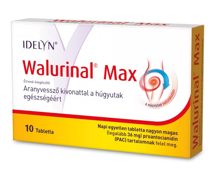 Winkler Lajos Gyógyszertár - Walmark walurinal max 36mg+aranyvessző tabletta 10x
