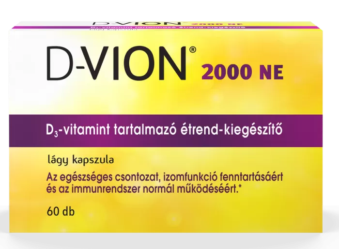 Winkler Lajos Gyógyszertár - D-vion d3 2000ne kapszula  60x