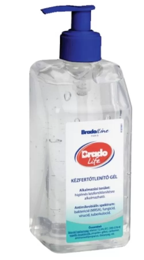 Winkler Lajos Gyógyszertár - Bradolife kézfertőtlenítő gél  500ml