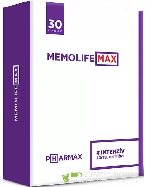 Winkler Lajos Gyógyszertár - Memolife max kapszula 30x