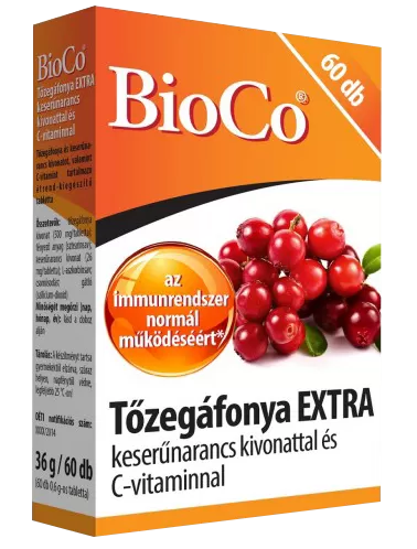 Winkler Lajos Gyógyszertár - Bioco tőzegáfonya extra tabletta 60x