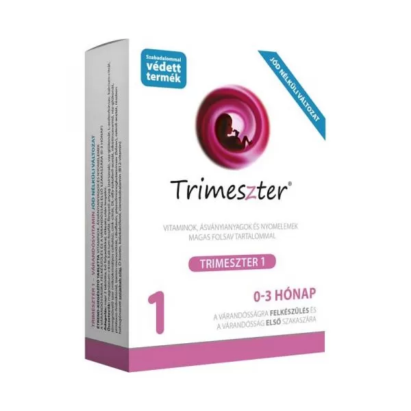 Winkler Lajos Gyógyszertár - Trimeszter 1 vitamin jódmentes tabletta narancsos 60x